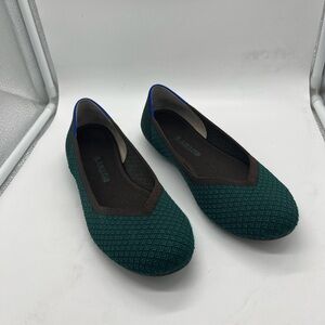 Rothy's Women's Juniper green Flats